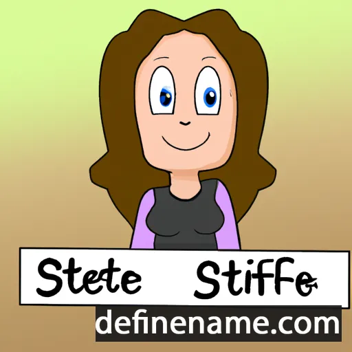 Steffie cartoon