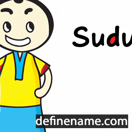 Su'ud cartoon