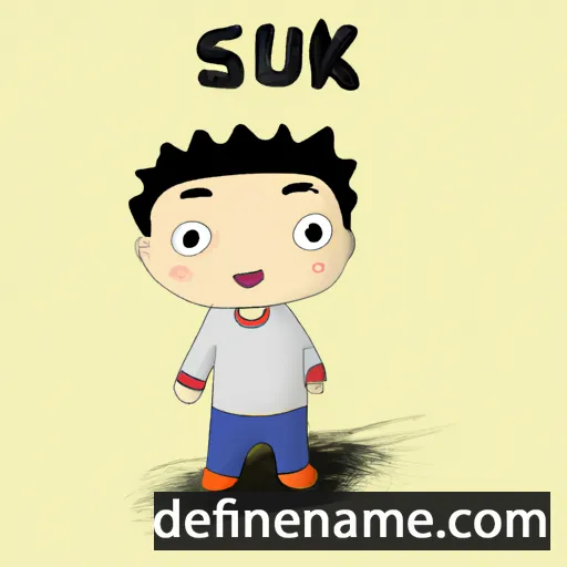 Suk cartoon