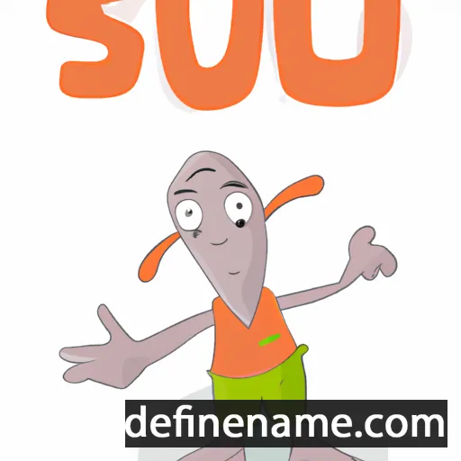 cartoon of the name Sulo