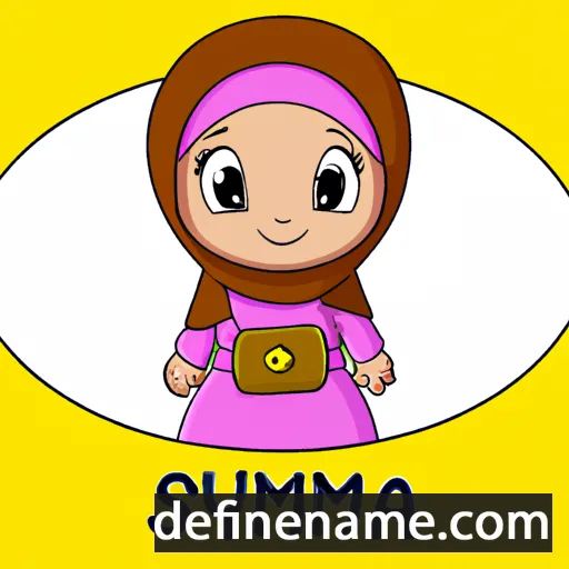 Sumayya cartoon