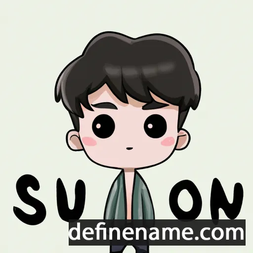 Sung-Hoon cartoon