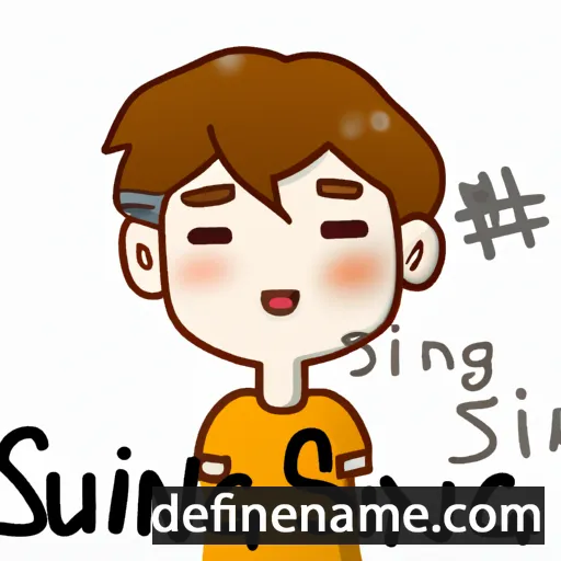 Sung-Jin cartoon