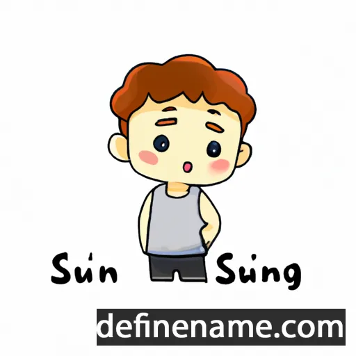 Sung-Min cartoon