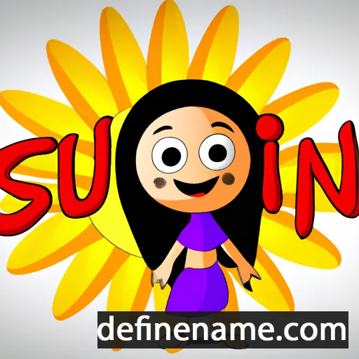 Suniti cartoon