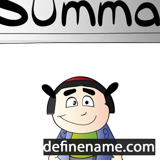 cartoon of the name Suoma