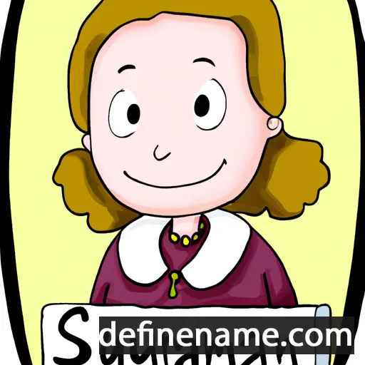 Susannah cartoon