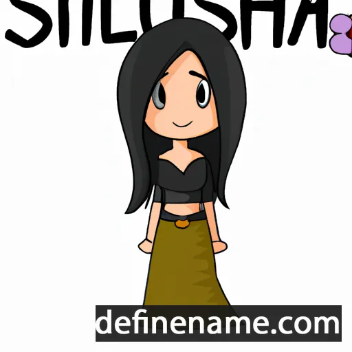 Sushila cartoon