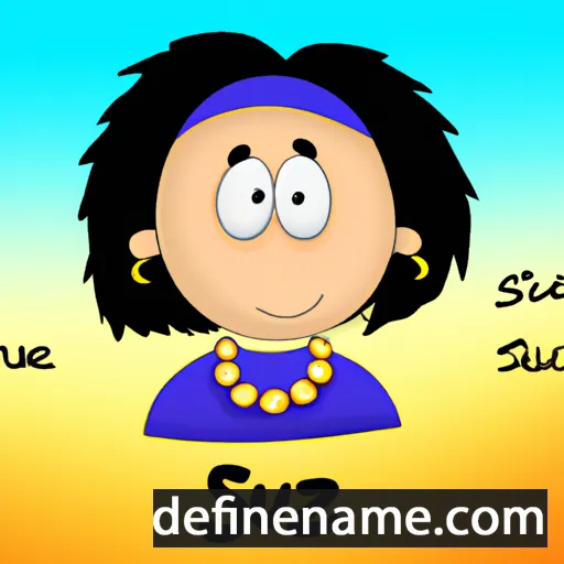 Suz cartoon