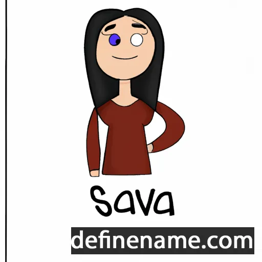 Svana cartoon