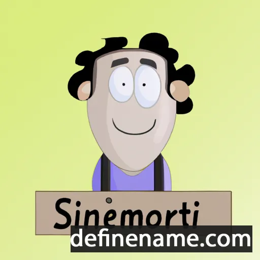 cartoon of the name Svetomir