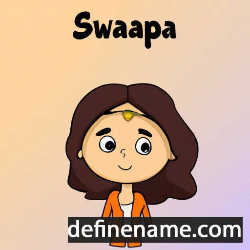 cartoon of the name Swapna