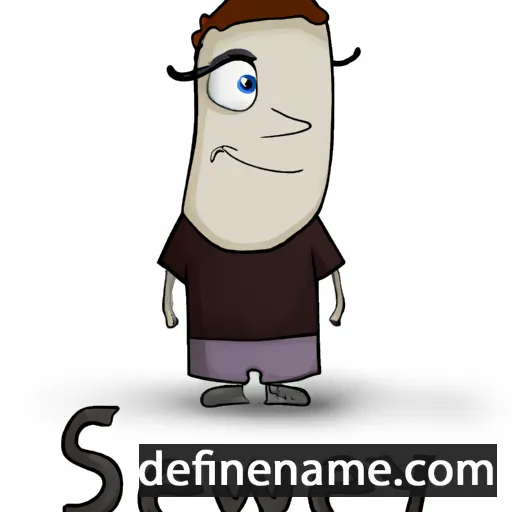 cartoon of the name Sweeney