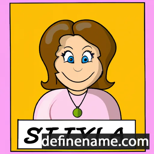 Sylvia cartoon