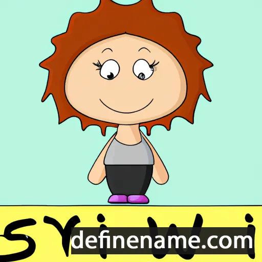 Sylwia cartoon