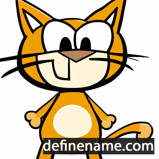 cartoon of the name Tabby