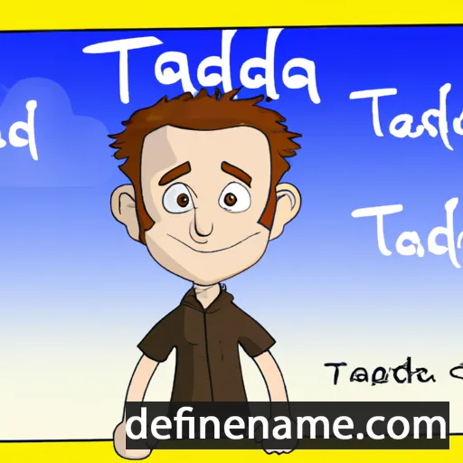 Tadhg cartoon