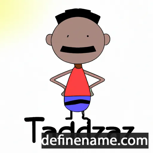 cartoon of the name Tafadzwa