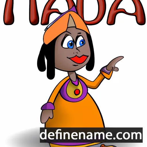 Tajda cartoon