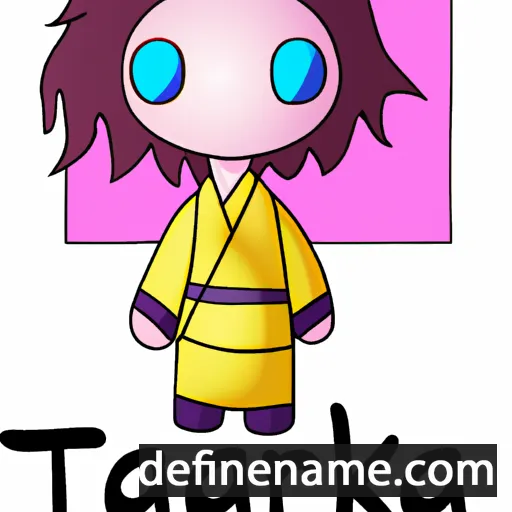 cartoon of the name Takara