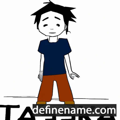 cartoon of the name Takashi