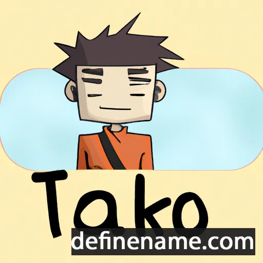 Takeo cartoon