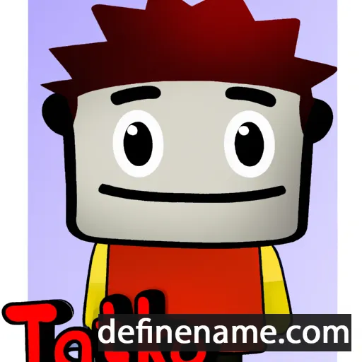 cartoon of the name Taki