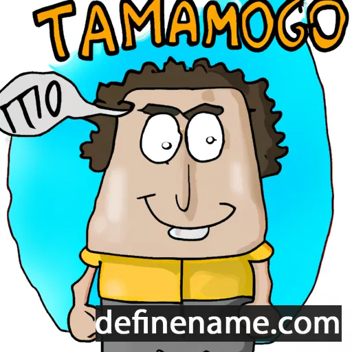 cartoon of the name Tammaro