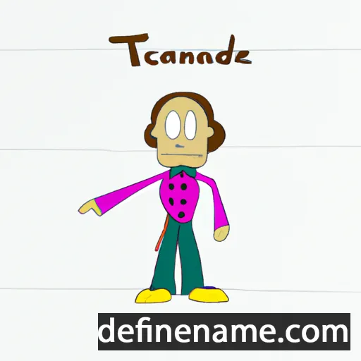 cartoon of the name Tancrède