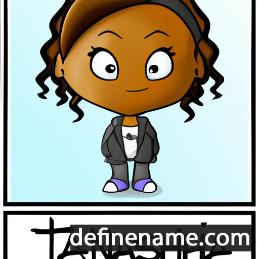 Tanesha cartoon