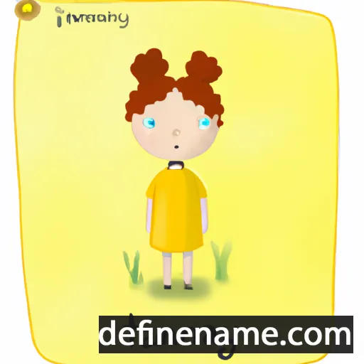 cartoon of the name Tansy