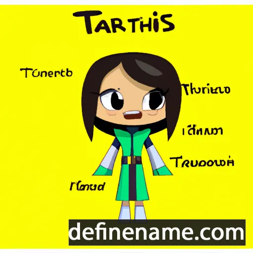 cartoon of the name Taranis