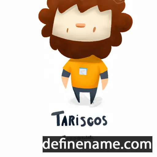 cartoon of the name Tarasios