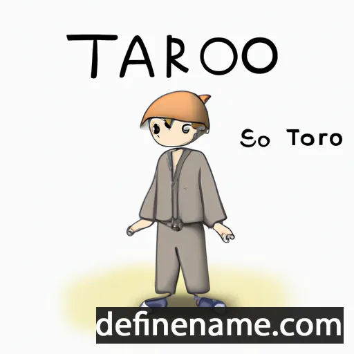 cartoon of the name Tarou