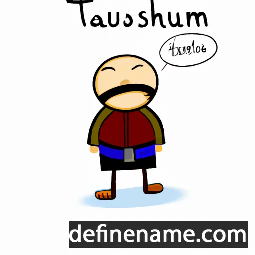 cartoon of the name Tashlultum