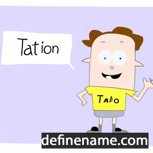 Tatton cartoon