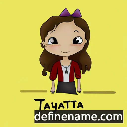 Tatyana cartoon