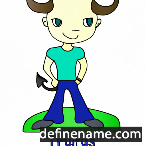 cartoon of the name Taurus