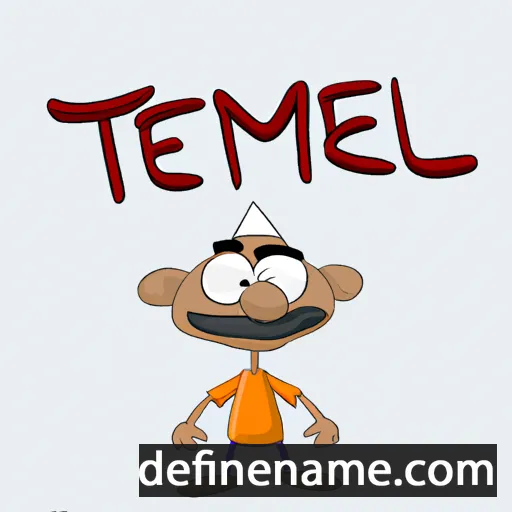 cartoon of the name Temel