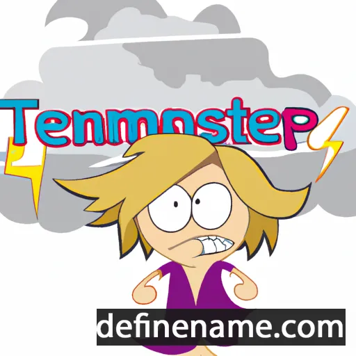 cartoon of the name Tempest