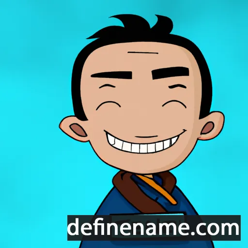 Tenzin cartoon