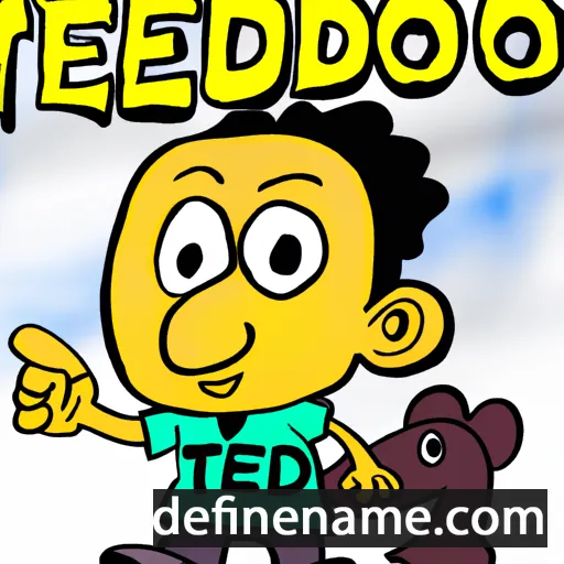 cartoon of the name Teodoro