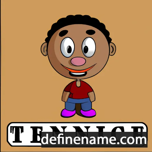 cartoon of the name Terance