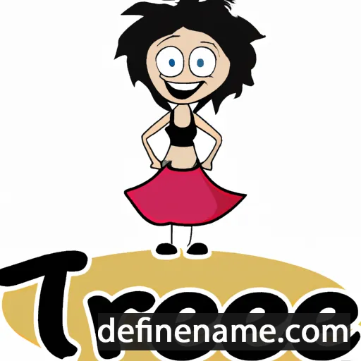 cartoon of the name Terezie