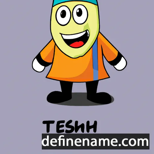 cartoon of the name Teshub