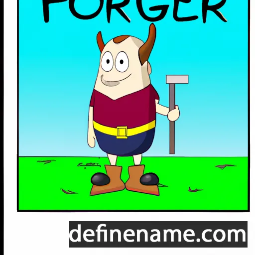 Þórgeirr cartoon