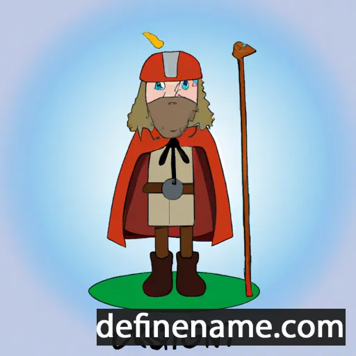 cartoon of the name Þorsteinn