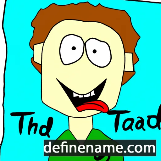 Thad cartoon