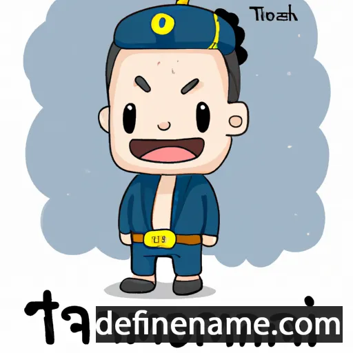 cartoon of the name Thancmar