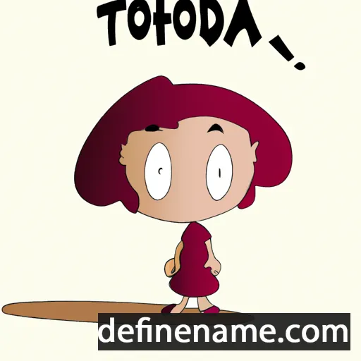 Théodora cartoon